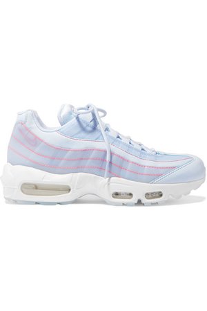 Nike | Air Max 95 SE mesh, leather and PVC sneakers | NET-A-PORTER.COM