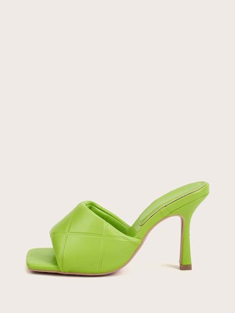 Shein lime green heels