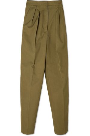 Golden Goose Deluxe Brand | Felicia twill straight-leg pants | NET-A-PORTER.COM