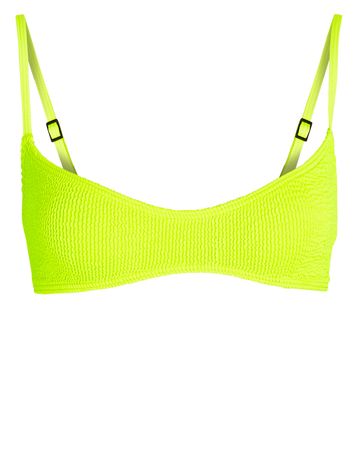 Bond Eye Lissio Bikini Top in green | INTERMIX®