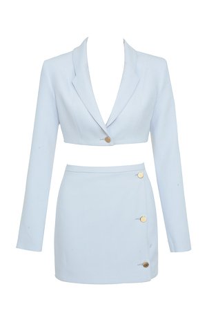 House of CB | Rania light blue two piece