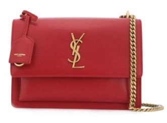 Red YSL purse