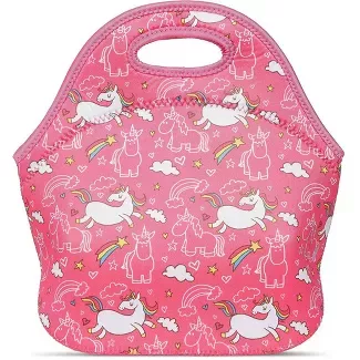 Unicorn Neoprene Insulated Lunch Tote Bag, 11 X 11 Inches : Target