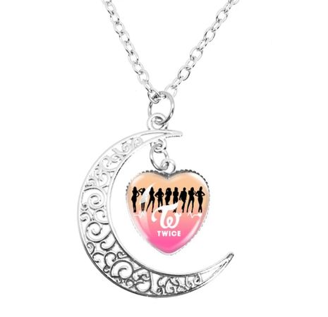 Hearted Twice logo With chain