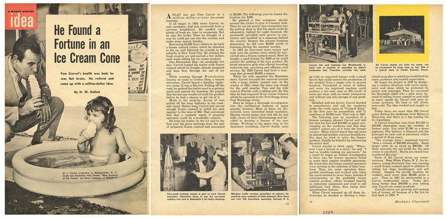 ice cream parlor newspaper clipping - Google Search