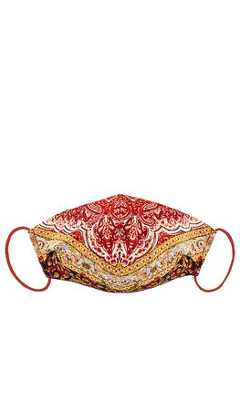 Bronx and Banco Bedouin Face Mask in Red & Multicolor | REVOLVE