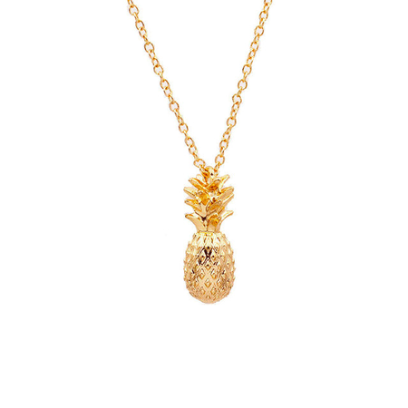 pineapple necklace - Google Search