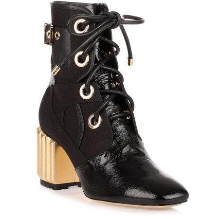 Dior Glorious Black leather ankle boot