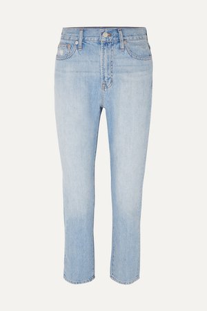 Madewell | The Perfect Summer hoch sitzende Jeans mit geradem Bein | NET-A-PORTER.COM