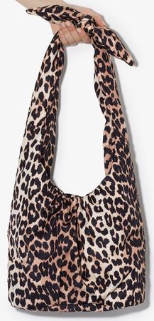 Ganni Leopard Handbag