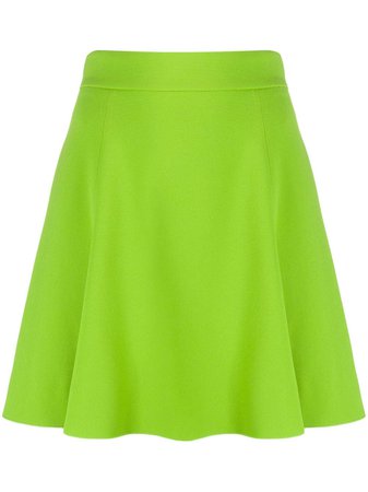 Shop green Dolce & Gabbana cady circle skirt with Express Delivery - Farfetch
