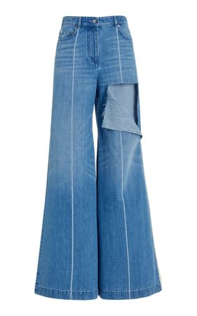 Ripped Wide-Leg Jeans By Peter Do | Moda Operandi