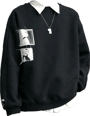 sweater eboy jacket aesthetic Sticker by rin costello