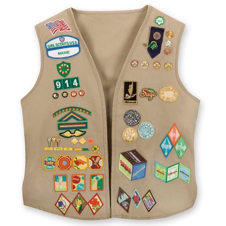 Girl Scout vest