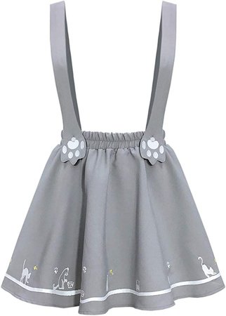 grey kawaii skirt