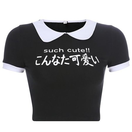"Such Cute" Harajuku Crop Top – The Littlest Gift Shop