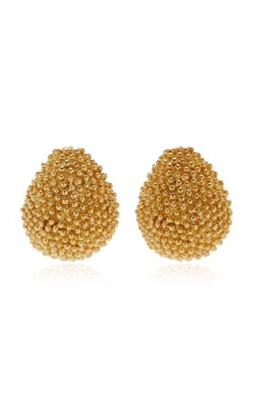 18k Gold-Plated Earrings By Paola Sighinolfi | Moda Operandi