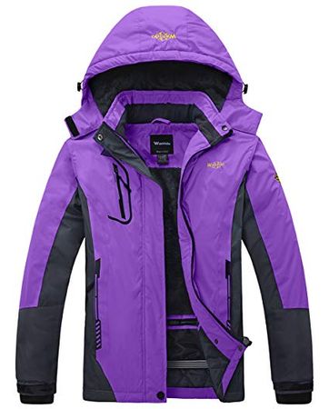 Wantdo Waterproof Windproof Rain Jacket
