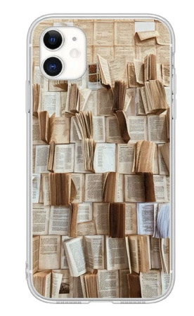 bookshelf dark academia phone case