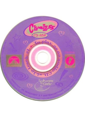 purple pink Clueless 90s movie dvd Y2k filler png