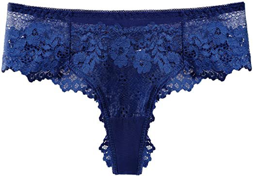 Amazon.com: Hemlock Women Floral Lace Panties T Back Low Waist Thongs Sexy Lace Lingerie Panty Briefs Underwear : Clothing, Shoes & Jewelry