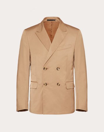DOUBLE-BREASTED JACKET for Man | Valentino