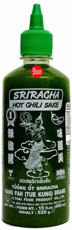 Nang Fah (Tue Kung) Green Sriracha Hot Chili Sauce 450ml
