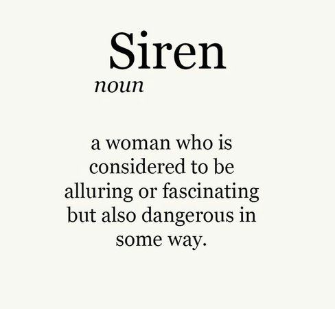 quotes about a siren