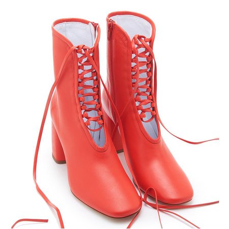 Daniella shevel belladona red boot