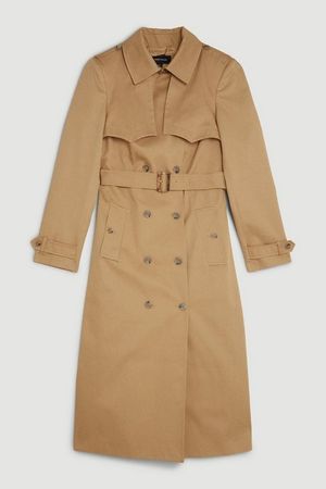Tailored Belted Trench Coat | Karen Millen