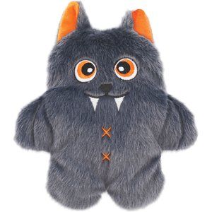 GODOG Jack-o-Lantern Furballz Dog Toy, Orange, Small - Chewy.com