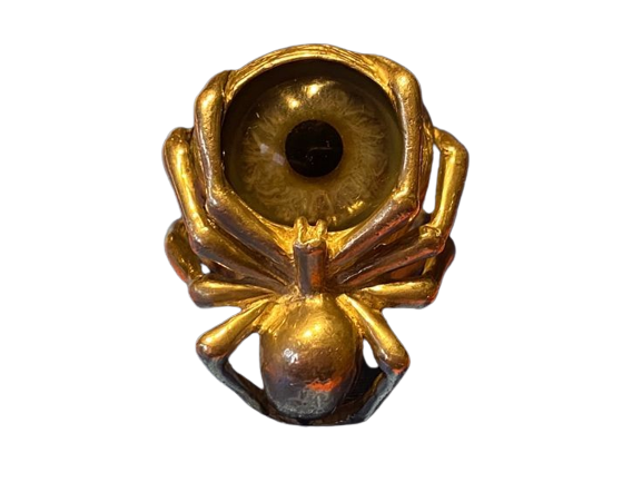 Antique Spider Eye Brooch
