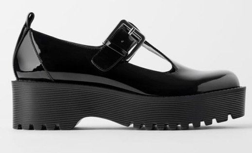 Zara platform shoes