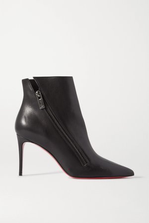 Black Birgikate 85 leather ankle boots | Christian Louboutin | NET-A-PORTER