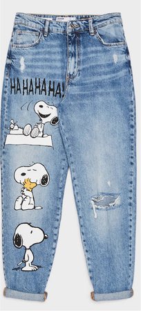 Snoopy Jeans Bershka
