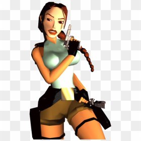 Lara Croft Png Pic - Tomb Raider 2 Lara, Transparent Png - vhv