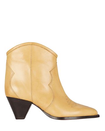 Isabel Marant Darizo Ankle Boots In Beige | INTERMIX®