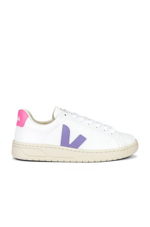 Veja Urca Sneaker in White & Lavender & Sari | REVOLVE