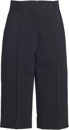 Giambattista Valli Pleated Cady Bermuda Shorts