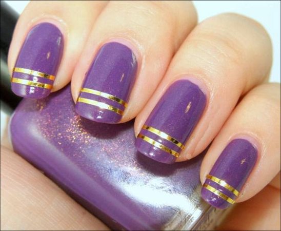 elegant purple nail designs - Google Search