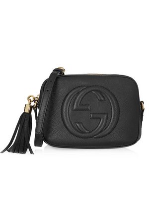 Gucci | Soho Disco textured-leather shoulder bag | NET-A-PORTER.COM