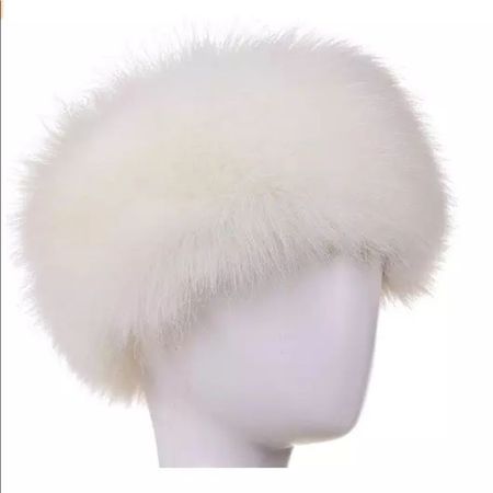 fuzzy hat