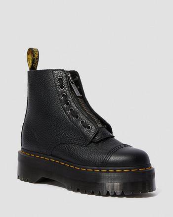 SINCLAIR LEATHER PLATFORM BOOTS | Platform Sole | Leather Boots, Shoes & Accessories | Dr Martens UK