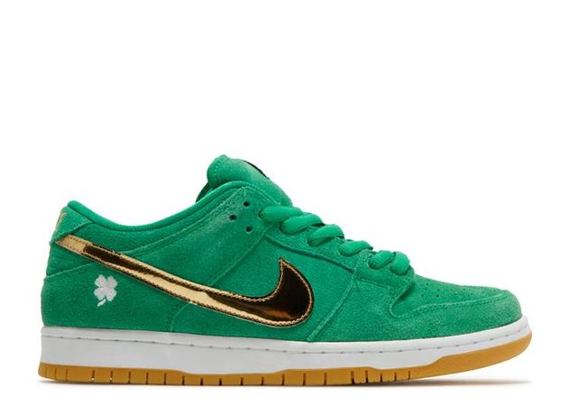 Dunk Low SB 'St. Patrick’s Day' - Nike - BQ6817 303 - lucky green/metallic gold | Flight Club