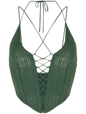 Dion Lee- Knitted Halterneck Top