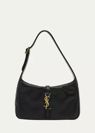 Saint Laurent Le 5 A 7 YSL Shoulder Bag in Padded Smooth Leather - Bergdorf Goodman