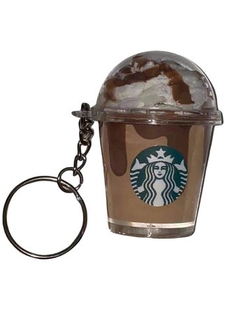 Coffee Cup Keychain Mocha Iced Coffee Frappuccino Pink Drink | Etsy