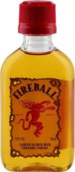 fireball whiskey mini bottle