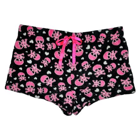 Women's Black and Pink Pajamas | Depop