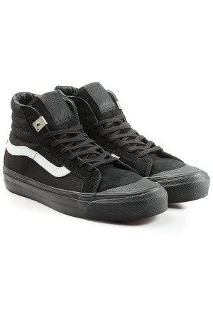 OG 138 SK8 High Top Canvas Sneakers with Leather Gr. US 6